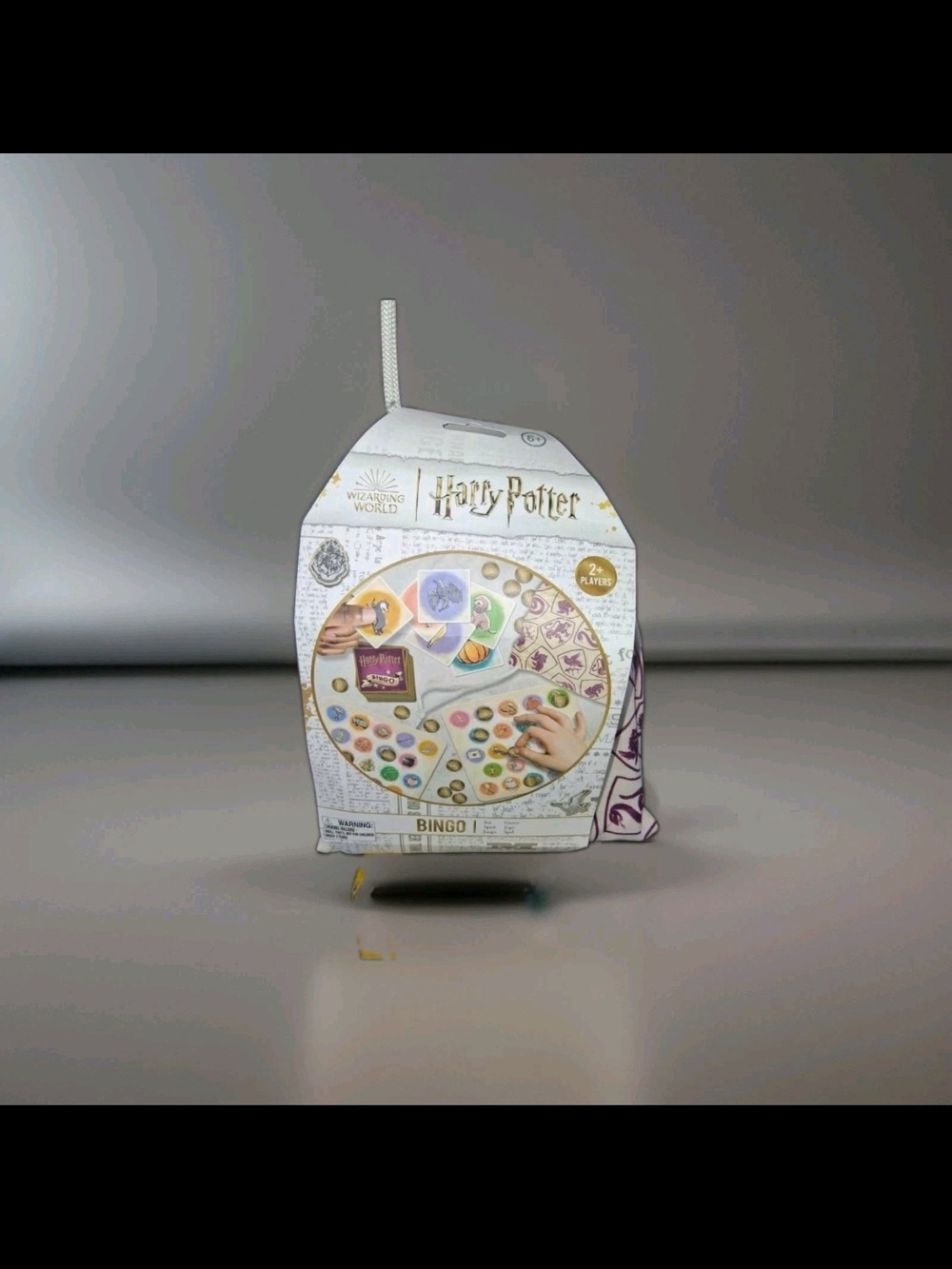 Warner Bros. Harry Potter Bingo Game — White and Gold